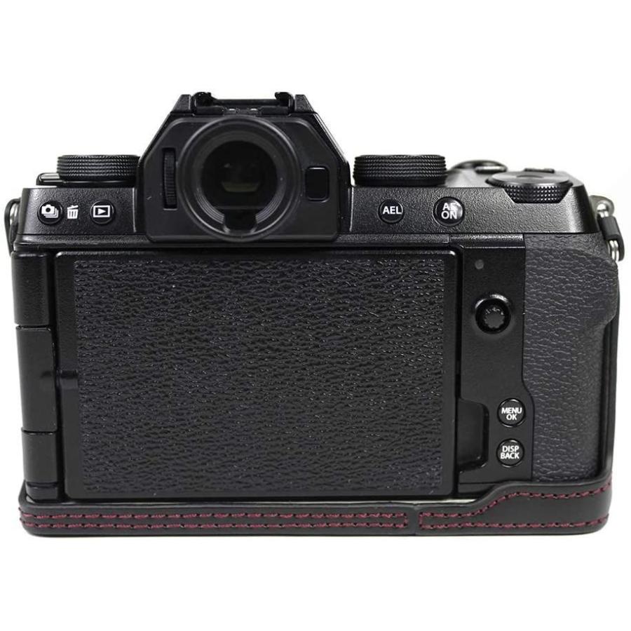 1082円 配送員設置送料無料 Fujifilm Fuji 富士 PEN X-S10 XS10カメラバッグ カメラケース Koowl手作りトップクラスのPUレザーカメラハ