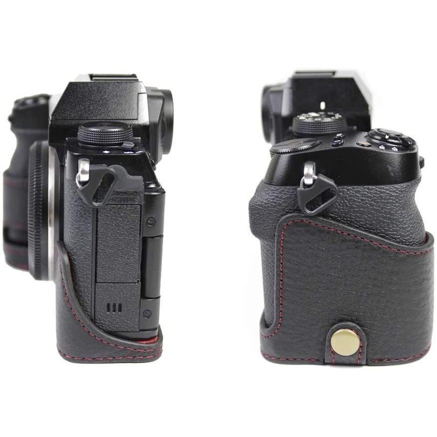 Fujifilm Fuji 富士 PEN X-S10 カメラバッグ カメラケース銀付牛革、Koowl手作りトップクラスの銀付牛革カメラハーフ  :20210603130839-00278:BellWing - 通販 - Yahoo!ショッピング