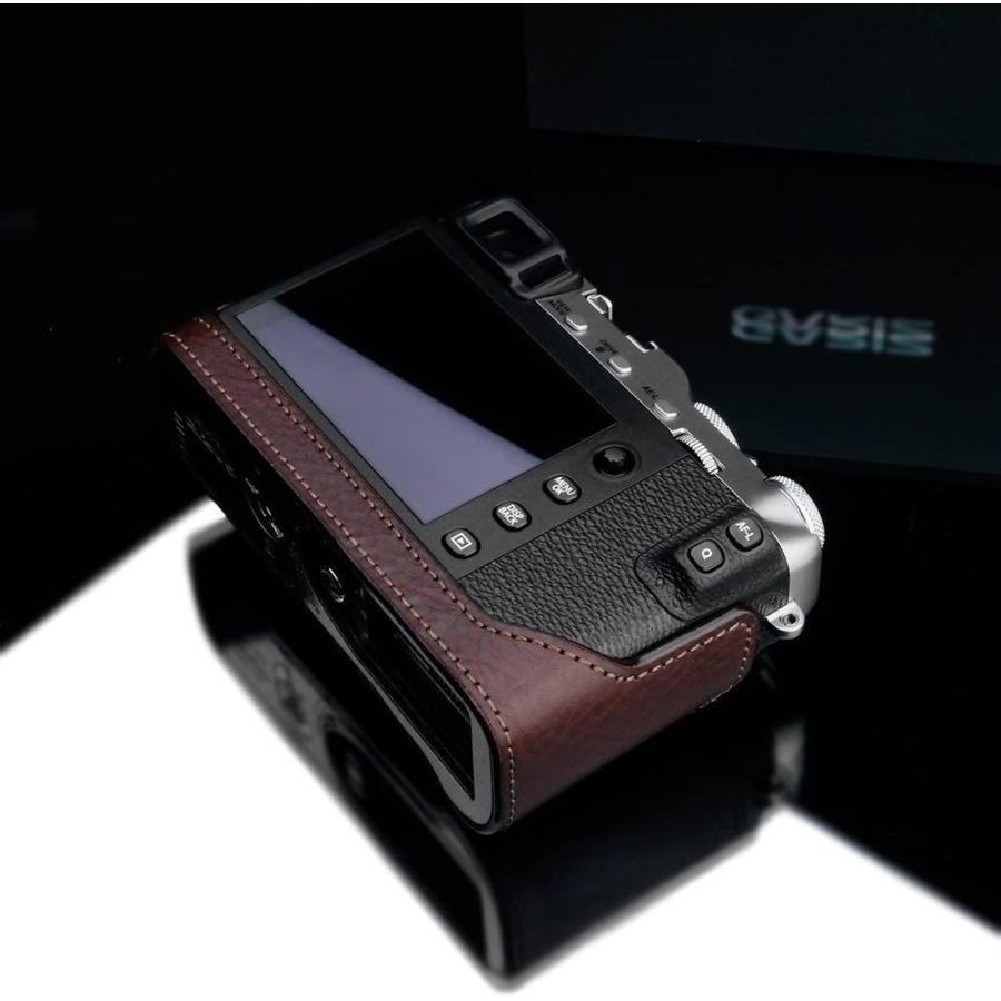 GARIZ FUJIFILM X-E3用 本革カメラケース XS-CHXE3BR ブラウン GARIZ FUJIFILM E3用 本革カメラケース XS CHXE3BR ブラウン