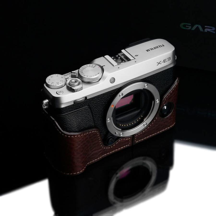GARIZ FUJIFILM X-E3用 本革カメラケース XS-CHXE3BR ブラウン GARIZ FUJIFILM E3用 本革カメラケース XS CHXE3BR ブラウン
