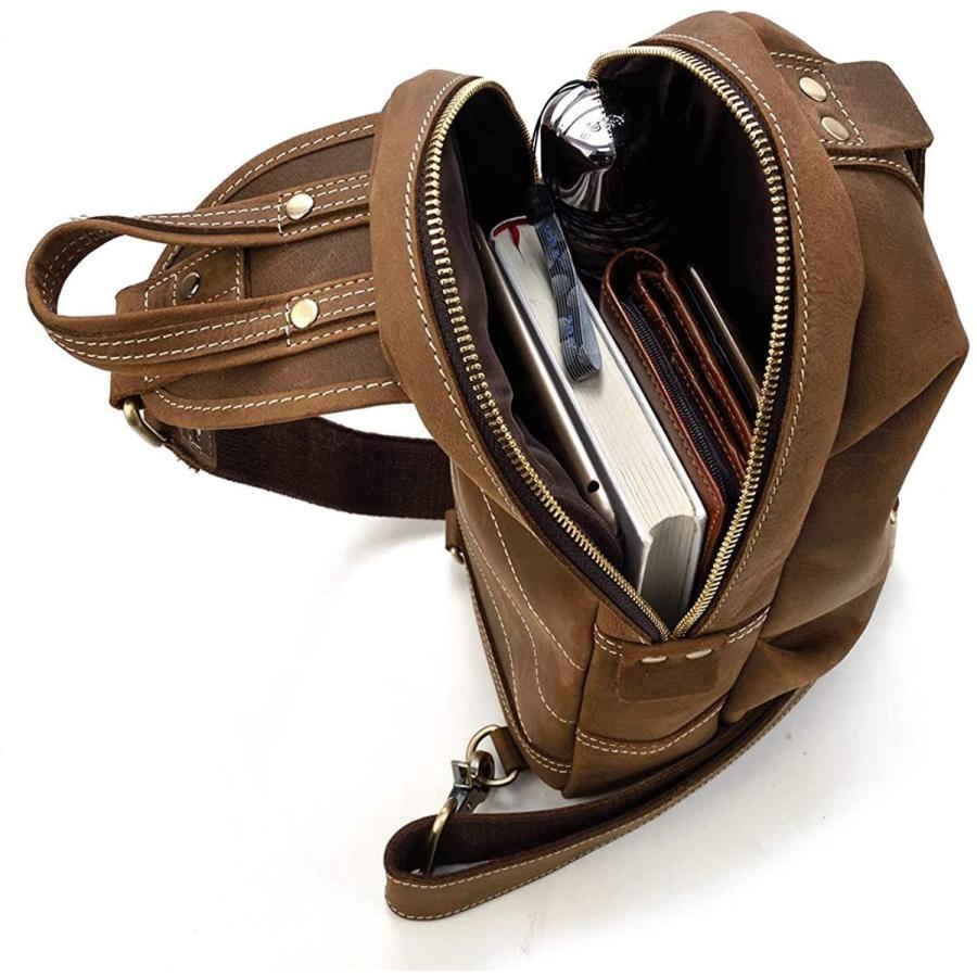 年最新海外 ボディバッグ 本革 メンズ お洒落 斜め掛鞄 左右肩掛け かっこいい レザー 大容量 牛革 ワンショルダーバッグ お洒落 ディバッグ 9 7 Bellwing 通販 Yahoo ショッピング 正規品 Stonerivergear Com