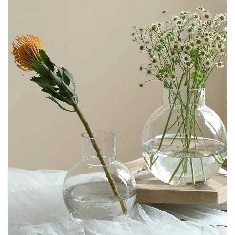 ガラス 花瓶 花器 丸い 円形 丸型 花瓶 おしゃれ 大 花瓶北欧 花瓶 18cmフラワーベース 花器 バスケット 花瓶 ガーデン ガラス Bellwing 通販 Yahoo ショッピング