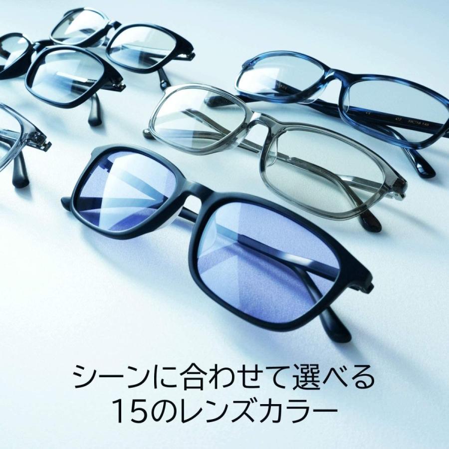 EVERNEVER レンズカラーで選ぶサングラス 艶感アセテート サングラス 