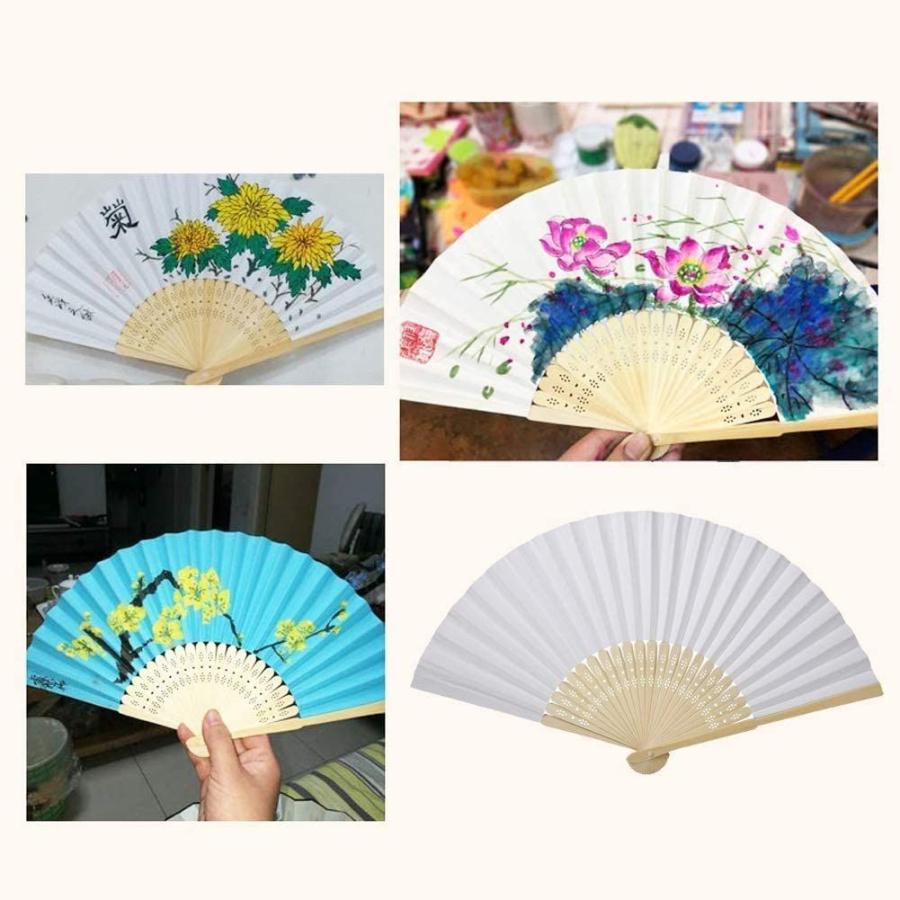 5個入り 紙扇子 絵画扇子 折りたたみ式 白無地 絵や文字を描く 手作り 落書き Diy 扇子 描画ファン パーティー 装飾 カラフル 工芸 Bellwing 通販 Yahoo ショッピング