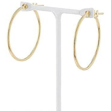 エステール ESTELLE K18 イエローゴールド フープピアス(L) 0202-1788-0011-0000 リング 指輪 18金 アクアマリン ブルームーンストーン スリーストーン ストレート レディース オーダー R1143753782(10500円)