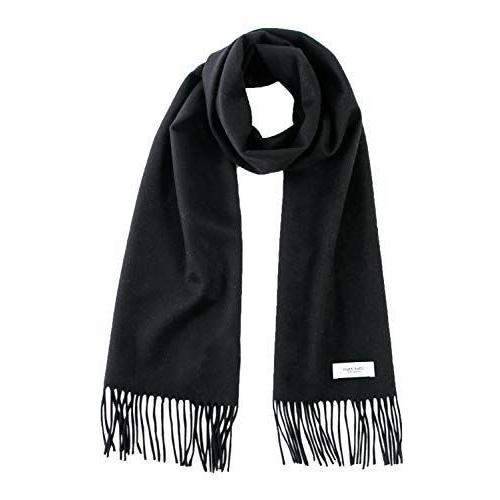 最終値下げ マフラー カシミア マフラー カシミヤ ブラック 大判 カシミヤマフラー リバーシブル ロング 男性 100 ストール 無地 メンズ 厚手 財布 帽子 ファッション小物 Hermandad Estrella Org
