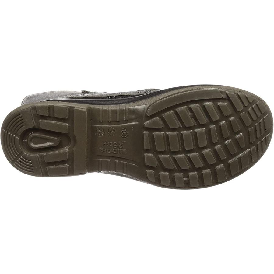 ミドリ安全　安全靴　JIS規格　ブラック　3E　マジック　PRM235　cm　マジックタイプ　24.5　プレミアムコンフォート　長編上靴