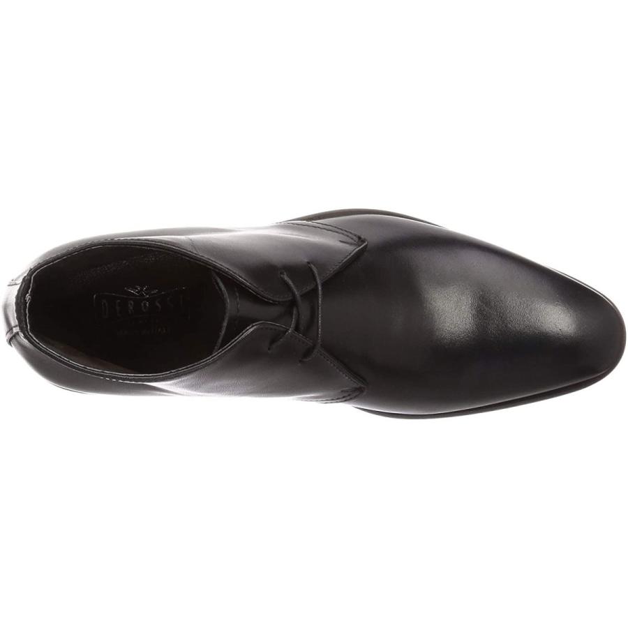 デロッシ イタリア製 本革トウスプリングチャッカーブーツ メンズ 9820-2369 BK 24.5 cm 2E デロッシ イタリア製 本革トウスプリングチャッカーブーツ メンズ BK cm 2E