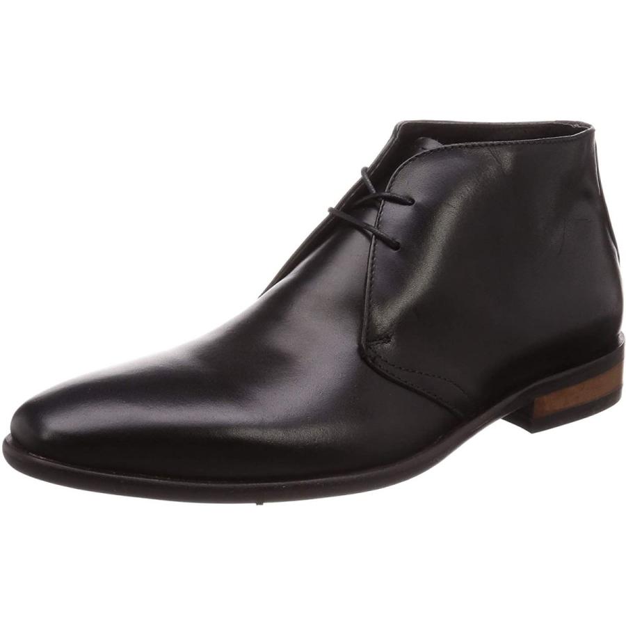 デロッシ イタリア製 本革トウスプリングチャッカーブーツ メンズ 9820-2369 BK 24.5 cm 2E デロッシ イタリア製 本革トウスプリングチャッカーブーツ メンズ BK cm 2E