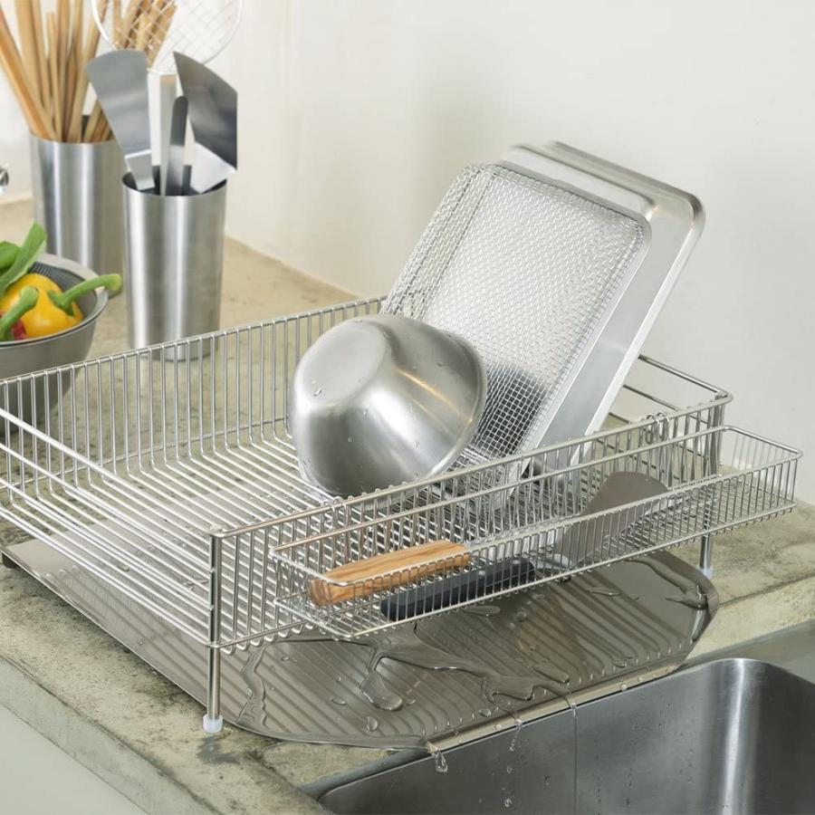 ラバーゼ (la base) NEW 水切りかご大 縦置タイプ 3点セット DLM- 直販