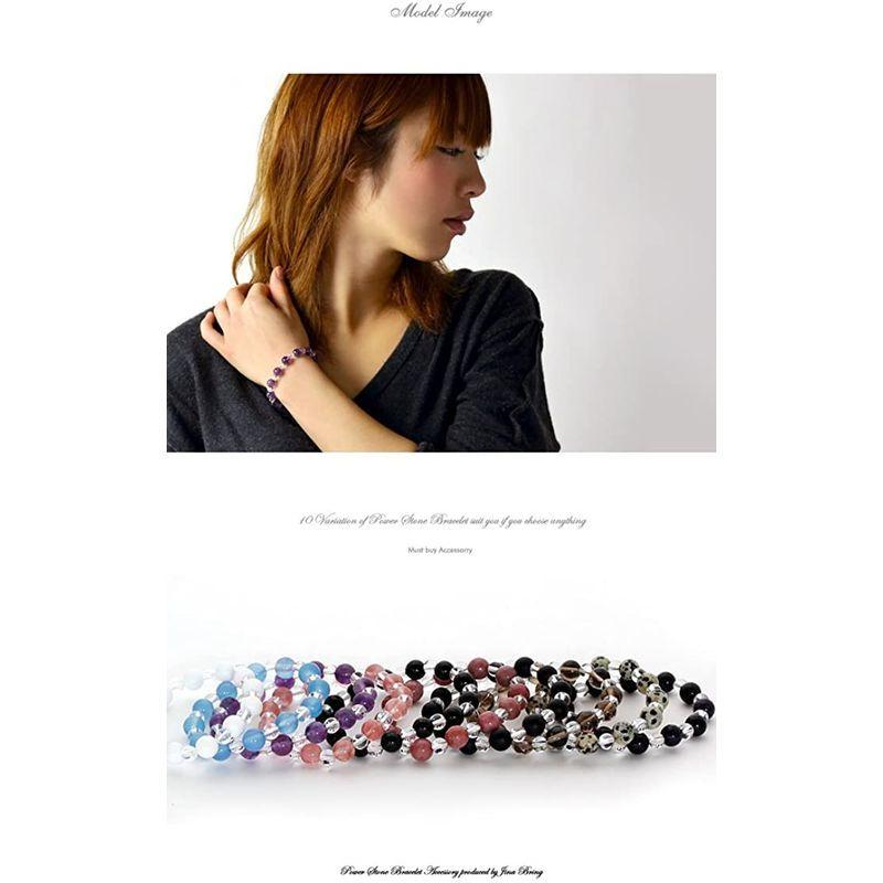 5 Off ジナブリング ブルーアゲー 男性用18cm 8mm玉数珠ブレスレット ブレスレット 全10色の天然石パワーストーン Bring Jina 数珠 Www Propac Ma