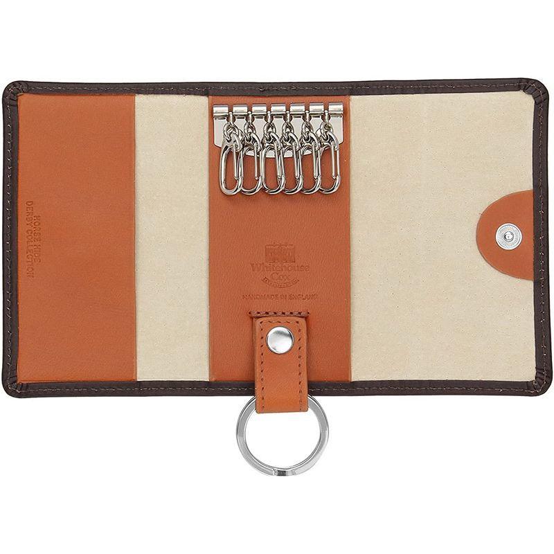 ホワイトハウスコックス(Whitehouse Cox) DerbyCollection S9692 キーケース ネイビー・レッド ホワイトハウスコックス Whitehouse Cox DerbyCollection S9692 キーケース ネイビー レッド