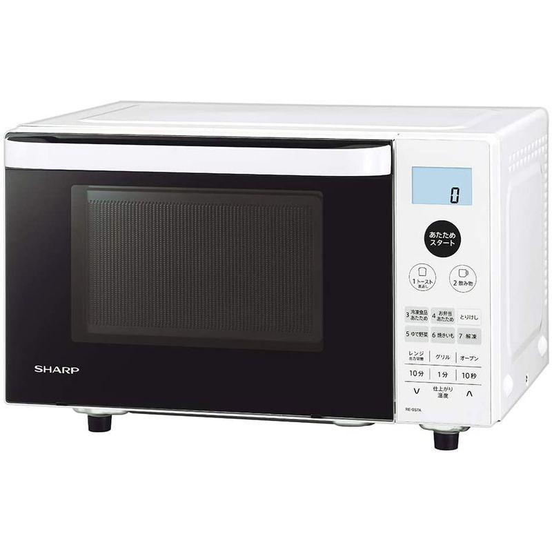 シャープ オーブンレンジ 18L フラット センサー ホワイト RE-SS7A-W シャープ オーブンレンジ 18L フラット センサー ホワイト RE SS7A