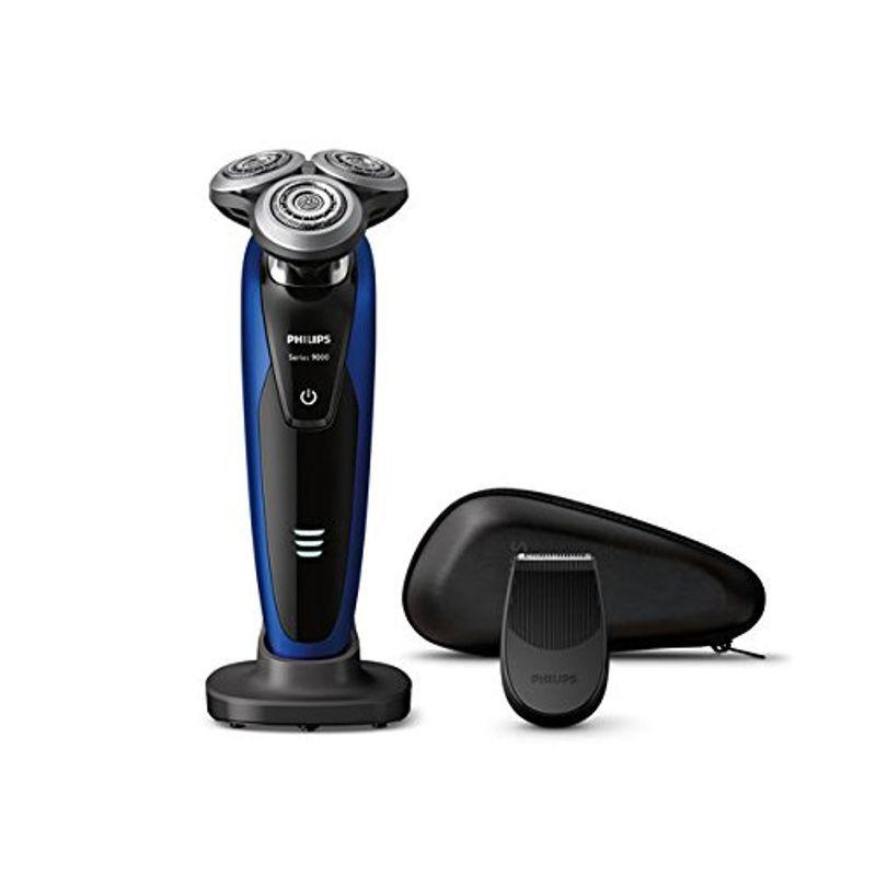 フィリップス メンズシェーバー（ブラック/ブルー）PHILIPS 9000シリーズ ウェット＆ドライ S9186/12(16836円)