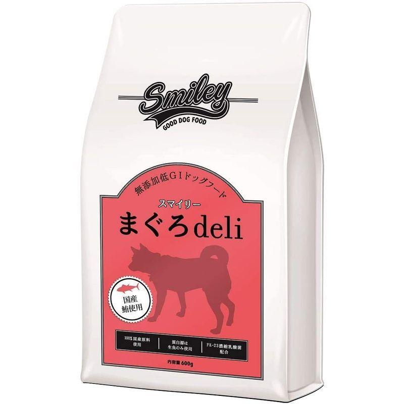 国産 ドッグフード 無添加 安全 smiley (スマイリー) まぐろ deli 5kg (500g×10) 国産 ドッグフード 無添加 安全 smiley スマイリー まぐろ deli 5kg 500g×10