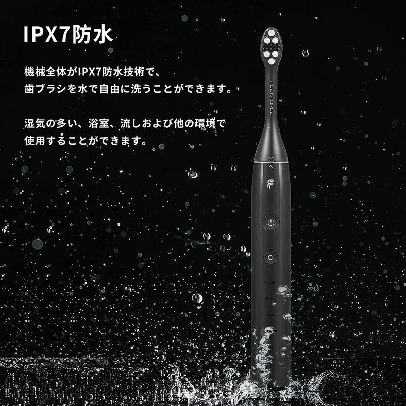 電動歯ブラシ 5つのモード タバコの歯 黄色の歯 敏感な歯茎と歯垢を持つ人々が使用できます キャリングケース付き ソニック回転歯ブラシ 黒と 電動歯ブラシ 5つのモード タバコの歯 黄色の歯 敏感な歯茎と歯垢を持つ人々が使用できます キャリングケース付き ソニック回転歯ブラシ 黒と