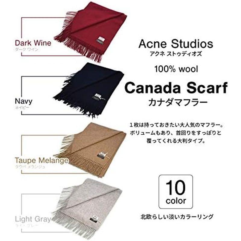 Acne Studios(アクネ ストゥディオズ) マフラー レディース スカーフ ストール 大判 無地 秋冬 ウール 全10色 Canad｜bellwing｜03