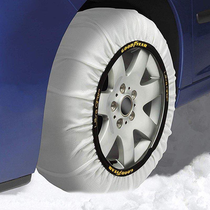 絶版品 即納 グッドイヤー Goodyear スノーソックス 布 タイヤチェーン スーパー 215 65r16 サイズ Xl 非金属 簡単 布製 車 チェーン ウトレット 値段 Angelesmexicanfood Com