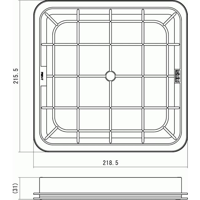 HKS スーパーエアフィルター スバル インプレッサ WRX STI GVB 70017-AF101 エアクリーナー エンジン 自動車 送料無料｜bellwork｜03