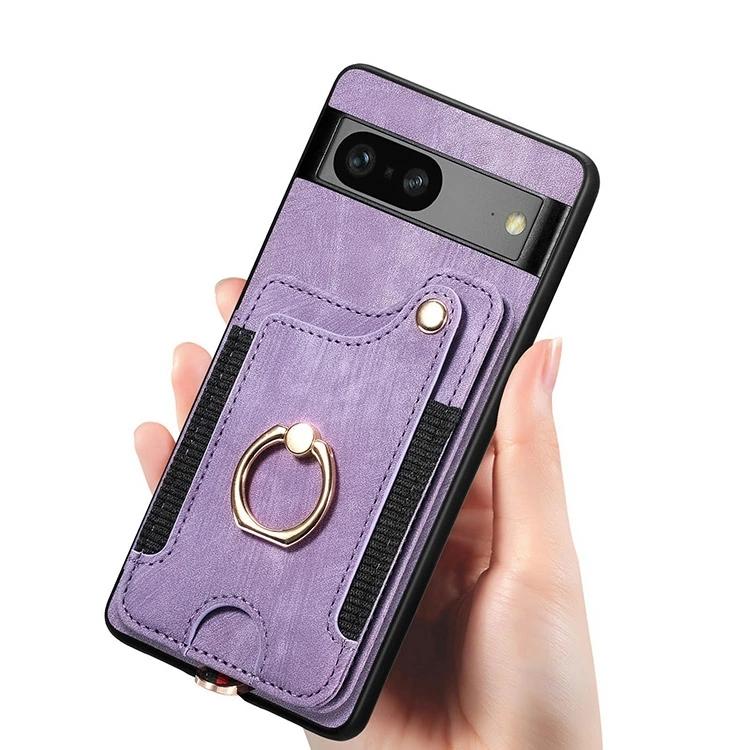 【即日発送】Googl Pixel9 9a Pro 8 8a 7a ケース リング付き 背面手帳型 RFID スキミング防止 落下防止 スマホケース |  | 02