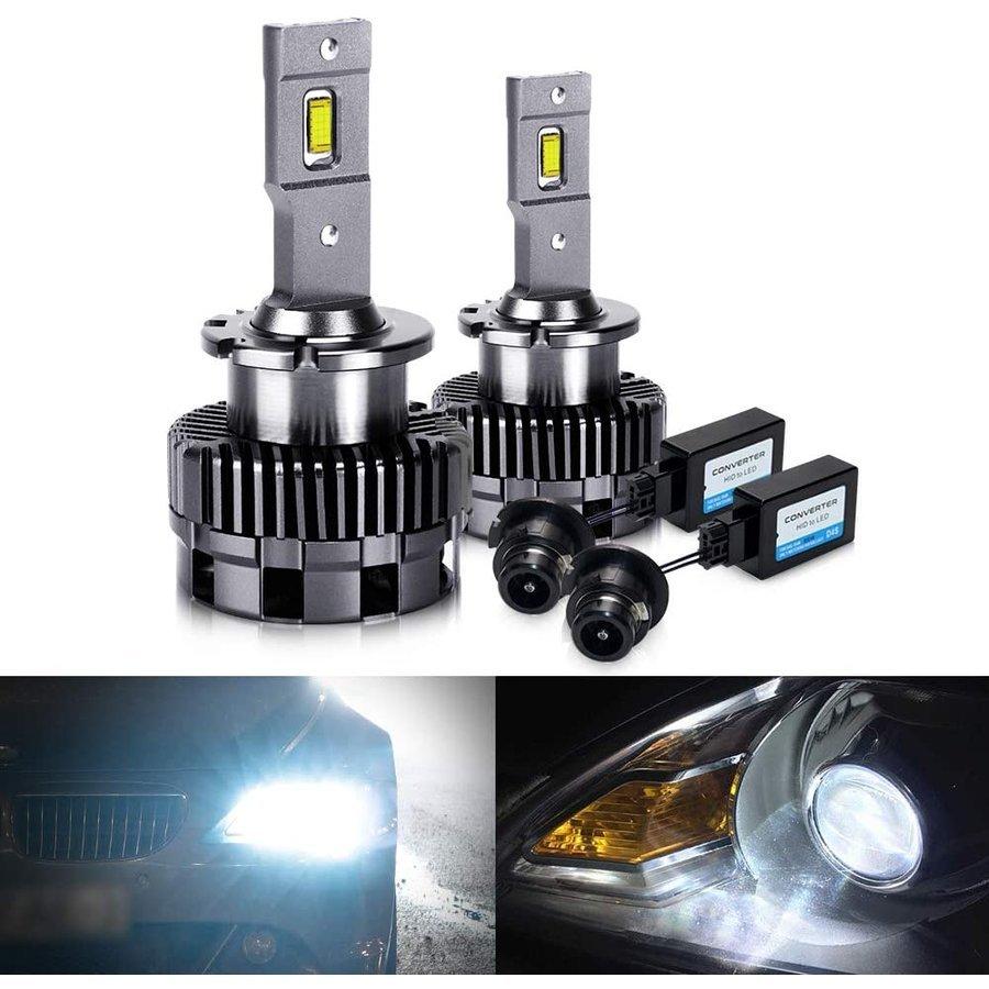 楽天1位 D4s Led ヘッドライト Opplight 新型 D4r汎用 車検対応 次世代 Hidを超えるled 純正hidをled化 無加工 交換 ポン付け ホワイト5700k 5800lm 35w D4s D4r 50 Off Rto Cl
