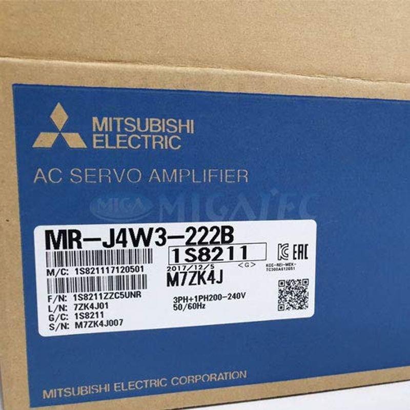 新品【 ☆送料無料 】MITSUBISHI/三菱 MR-J4W3-222B サーボアンプ【6