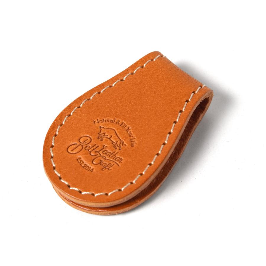 ヴォーノオイル 栃木レザー マネークリップ マグネット メモクリップ