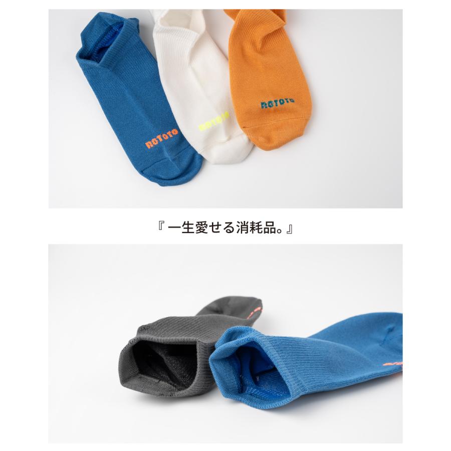 ROTOTO（ロトト） ソックス 靴下 メンズ レディース スニーカーフット