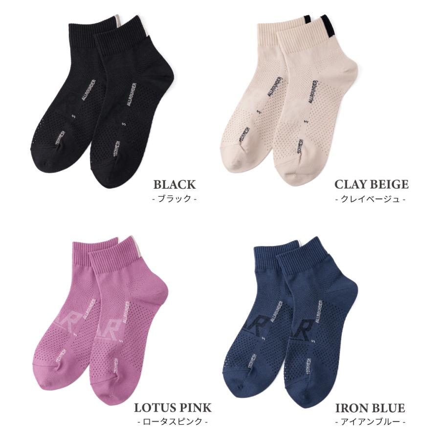 ROTOTO（ロトト） ソックス 靴下 オールラウンダーテックメッシュ