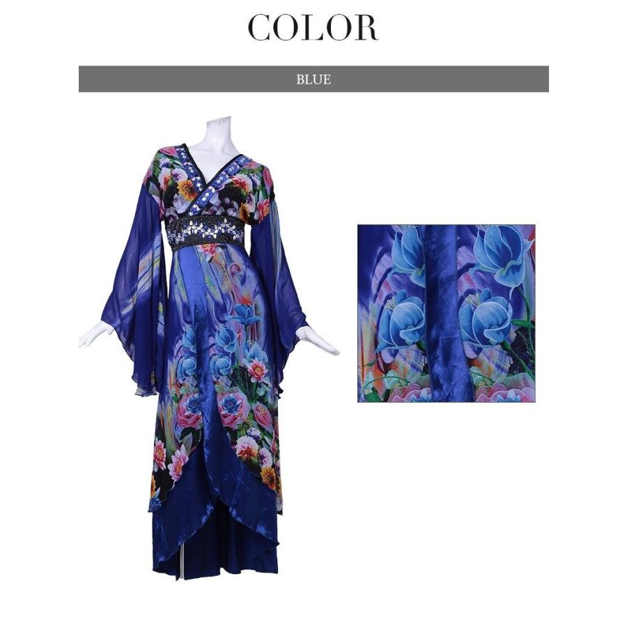 Ryuyu 花魁 コスプレ 衣装 和柄ドレス コンパニオン 衣装 着物 ドレス