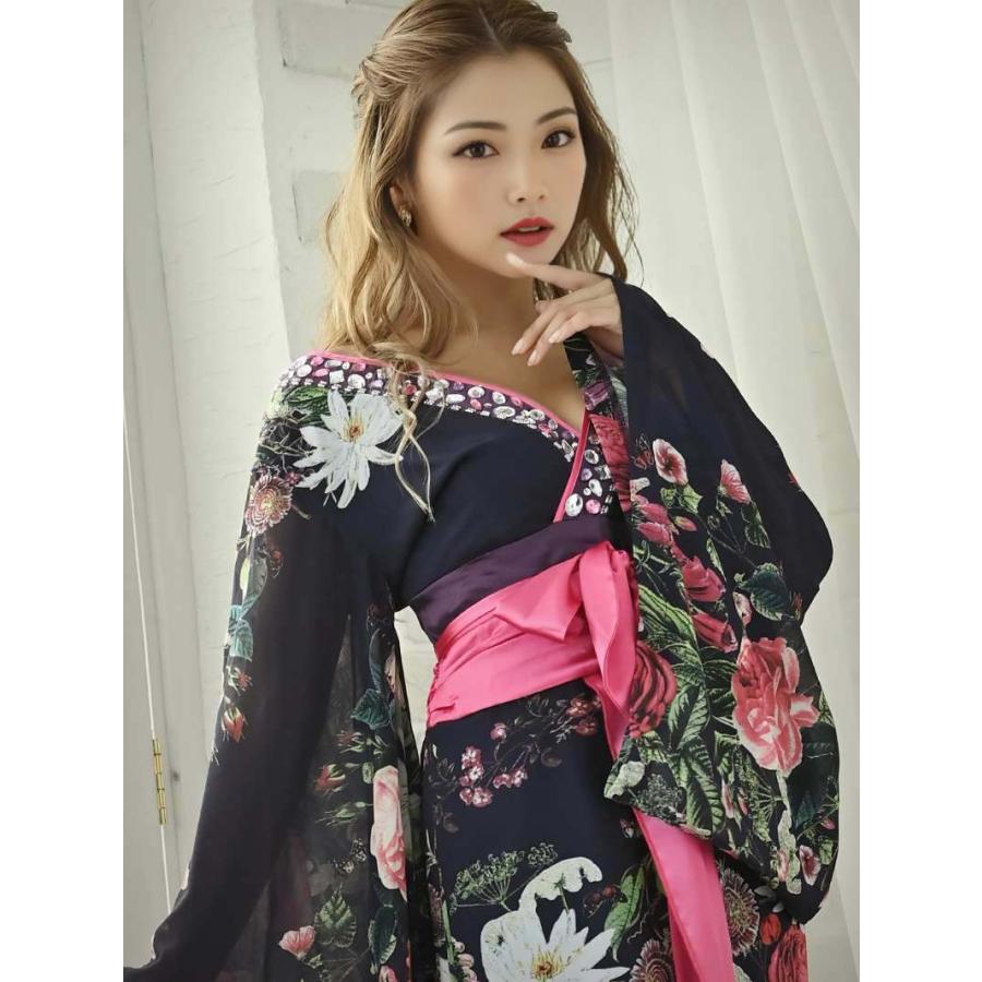 【美品】流遊 花魁 ドレス 和服 盛り帯 Ryuyu M コスプレ Ryuyu 花魁 コスプレ 花魁コスプレ 衣装 着物ドレス 着物 和柄ドレス