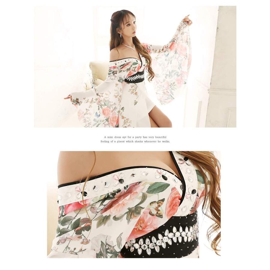 Ryuyu 花魁 コスプレ 衣装 和柄ドレス コンパニオン 衣装 着物 ドレス