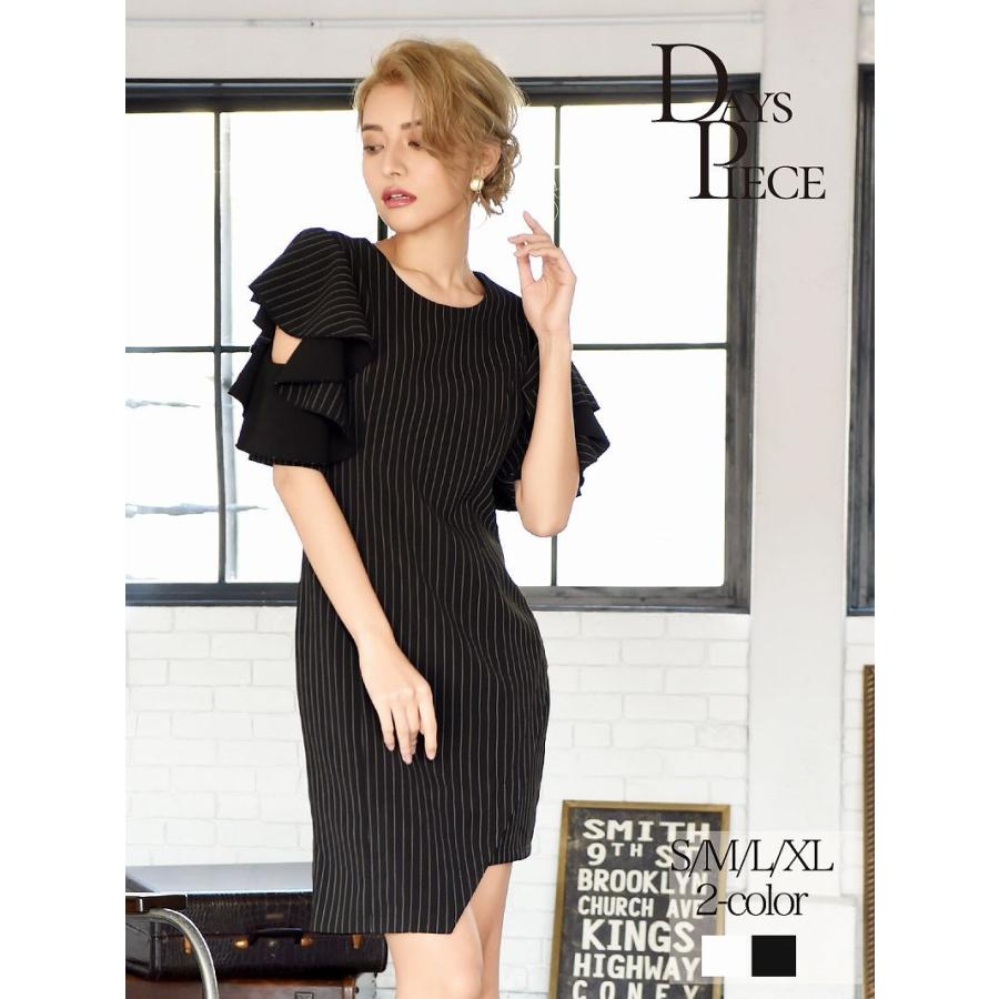 キャバドレス 韓国 膝丈 キャバクラ キャバワンピース パーティードレス Dayspiece 膝丈 韓国ドレス ストライプ キャバクラドレス Belsiaヤフー店 通販 Yahoo ショッピング