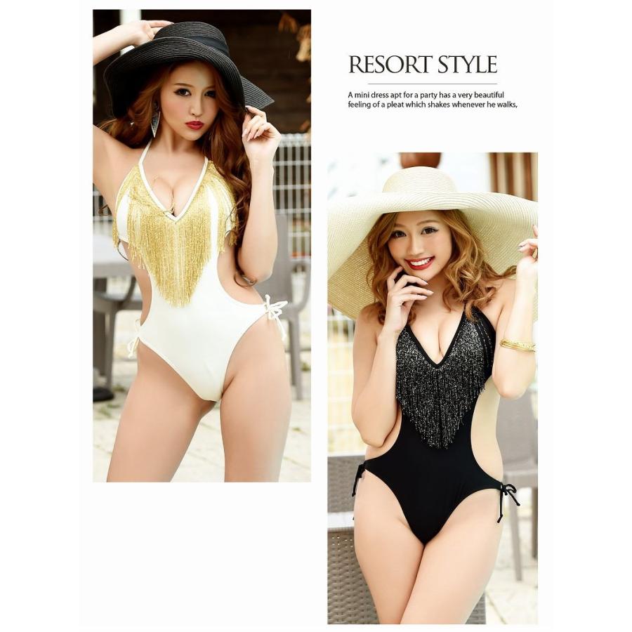 水着 ビキニ モノキニ モノキニビキニ レディース フリンジ 紐パン キラキラ あすつく ホルターネック ブラジリアンビキニ ブラジリアン 個性 派 5044 Belsiaヤフー店 通販 Yahoo ショッピング