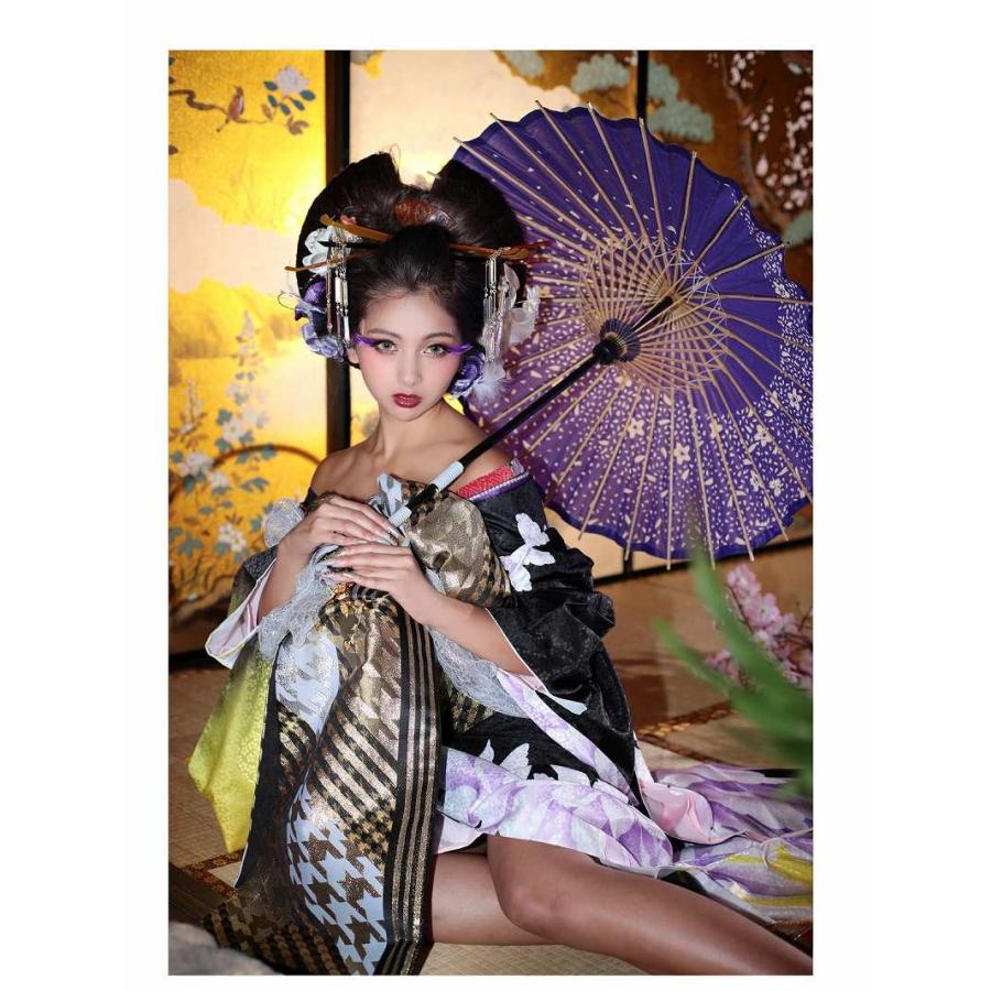 着物 和装 レディース 女性 着物セット Noalice Oeo ゆきぽよ 花魁 和柄 Belsia 通販 Yahoo ショッピング