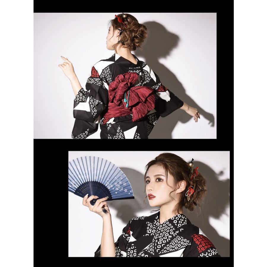 浴衣 セット レディース ゆかた 帯 下駄 キャバ Ryuyu 黒 かっこいい 大人女子 ゆかた女子 Belsia 通販 Yahoo ショッピング