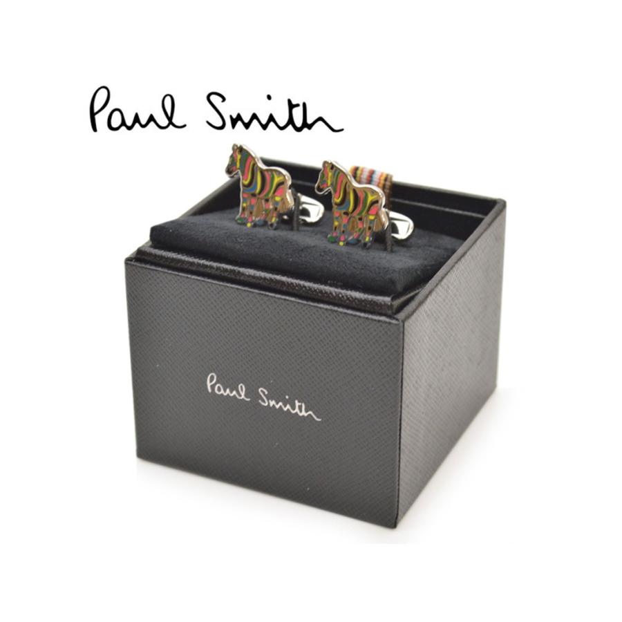 カフス ポールスミス メンズ Paul Smith ゼブラ シマウマ ケース