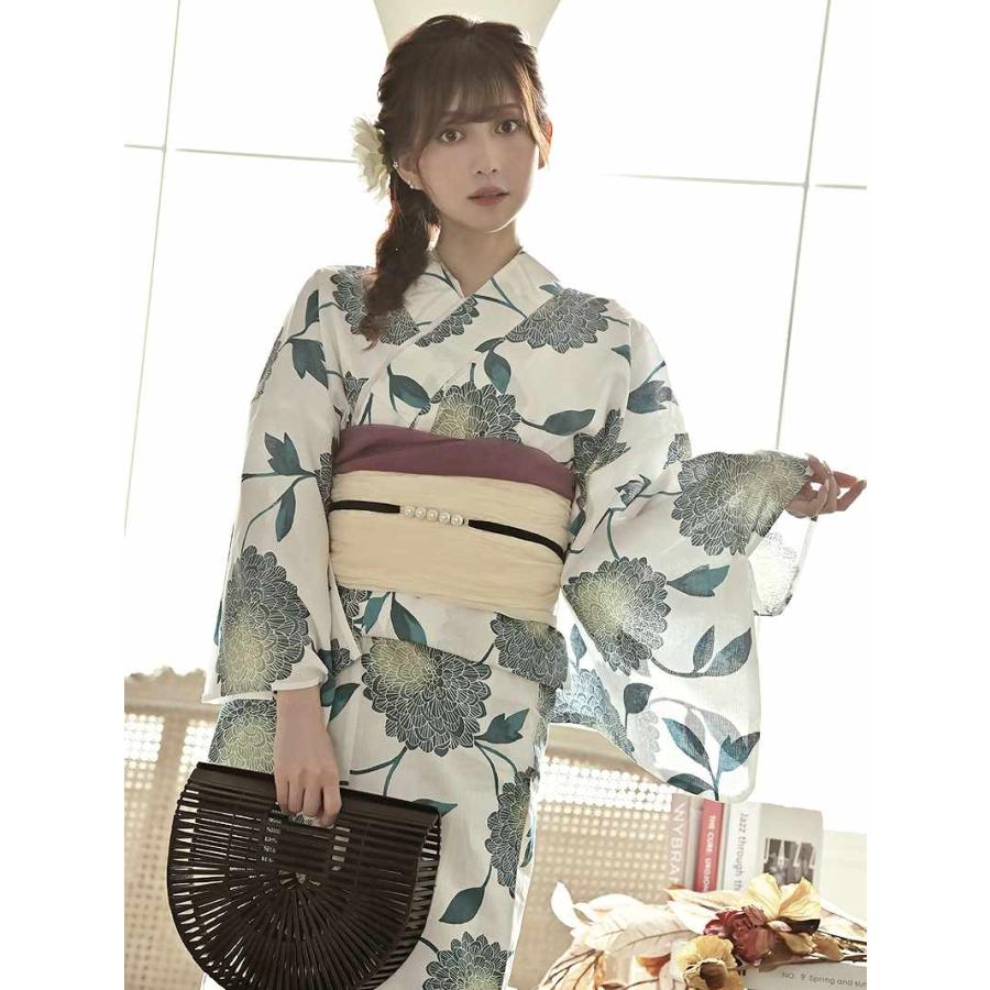 2023 新作 浴衣 セット レディース ゆかた 帯 下駄 キャバ Ryuyu 白 セパレート 二部式 高級 浴衣 セット レディース ゆかた 帯 下駄 キャバ Ryuyu 白 セパレート