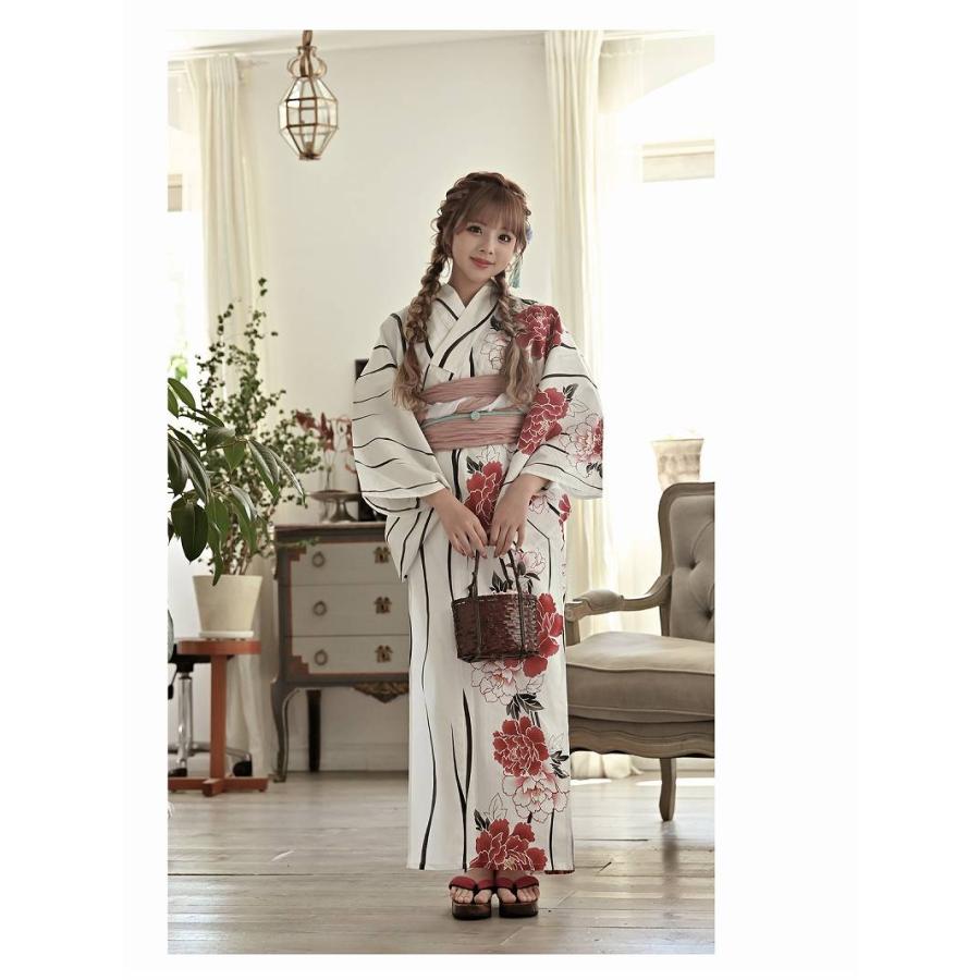 女性用浴衣 レディース セット ゆかた 帯 下駄 キャバ Ryuyu
