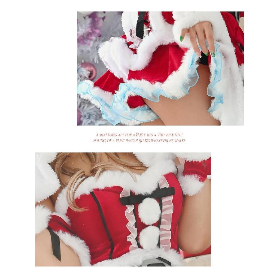 サンタ コスプレ サンタコスプレ サンタコス クリスマスコスプレ クリスマス 衣装 サンタ衣装 コスプレ衣装 コスチューム クリスマス衣装｜belsia｜07