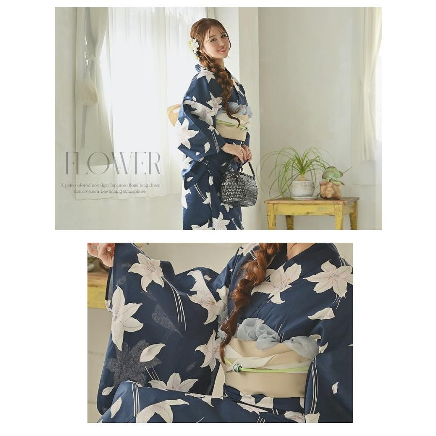 予約販売 浴衣 セット レディース 浴衣レディース ゆかた 帯 下駄 キャバ 夏祭り 花火大会 Ryuyu 大きいサイズ 高身長 トールサイズ 5L