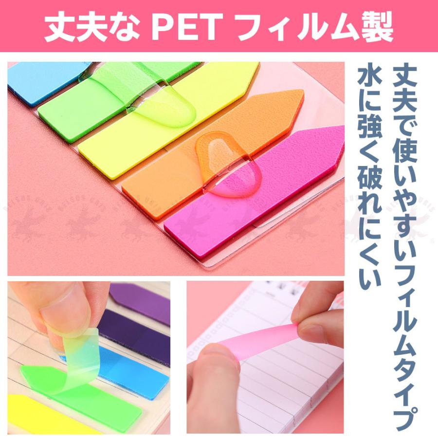 付箋 セット 蛍光カラー 半透明 薄型 インデックス フィルム メモ ポストイット 7色 1400枚入 枚 10セット かわいい 見出し 送料無料 Belsus Uris 通販 Yahoo ショッピング