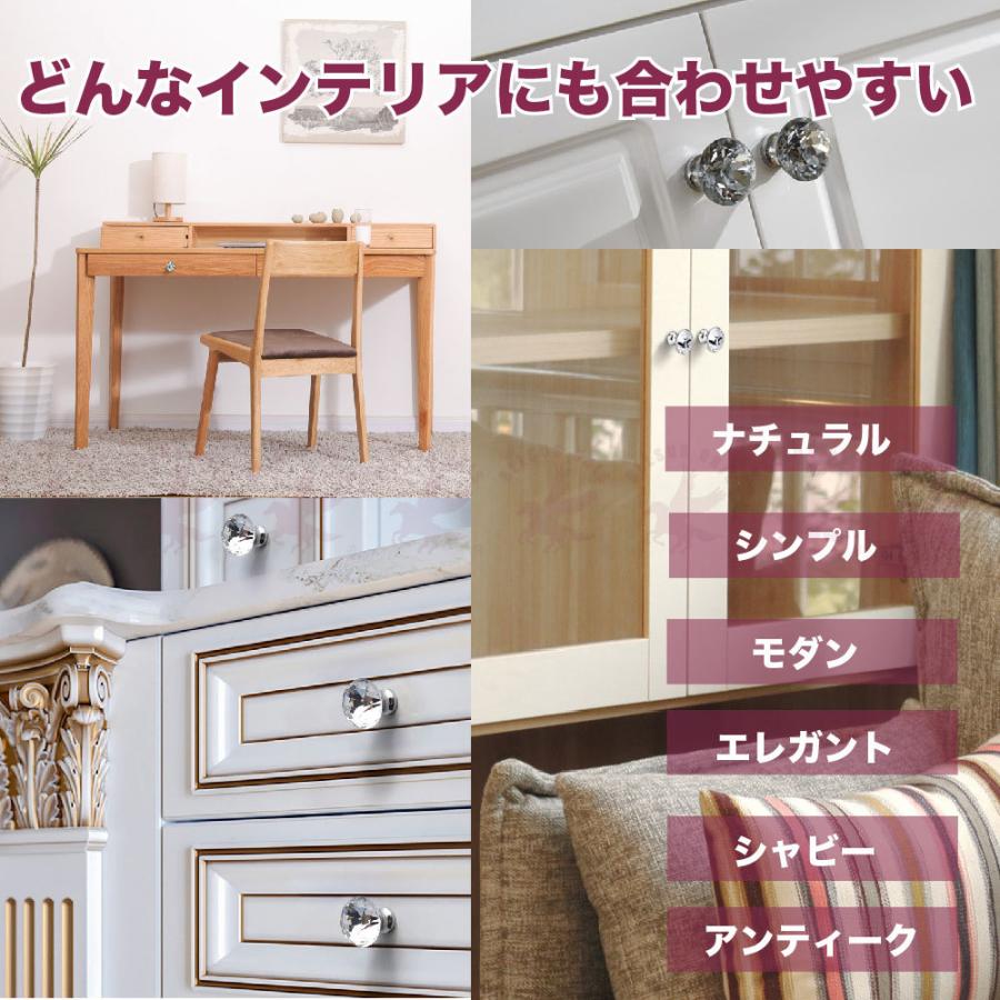 ドアノブ 取っ手 引き出し つまみ クリスタル ガラス ダイヤモンドカット アンティーク おしゃれ Diy レトロ調 家具 タンス 食器棚 ネジ付き 送料無料 Belsus Uris 通販 Yahoo ショッピング