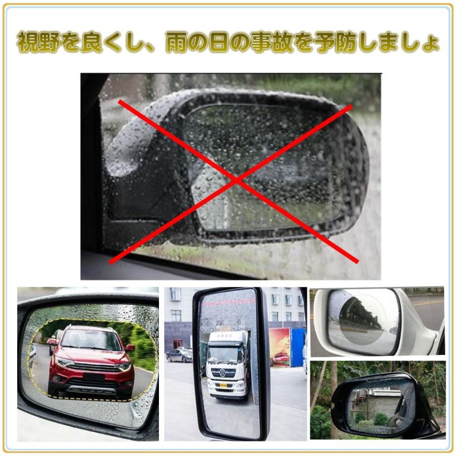 サイドミラー 撥水 フィルム サイドミラー水滴防止 サイドミラーフィルム 汎用型 撥水フィルム 防眩 撥水 2枚入 95 95 送料無料 95 Belsus Uris 通販 Yahoo ショッピング
