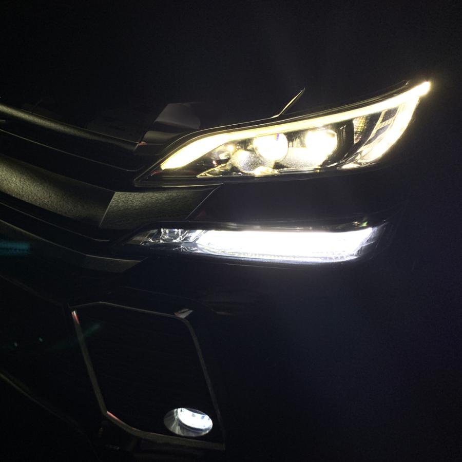 エスクァイア 後期 LED デイライト ウィンカー キット 抵抗器付き