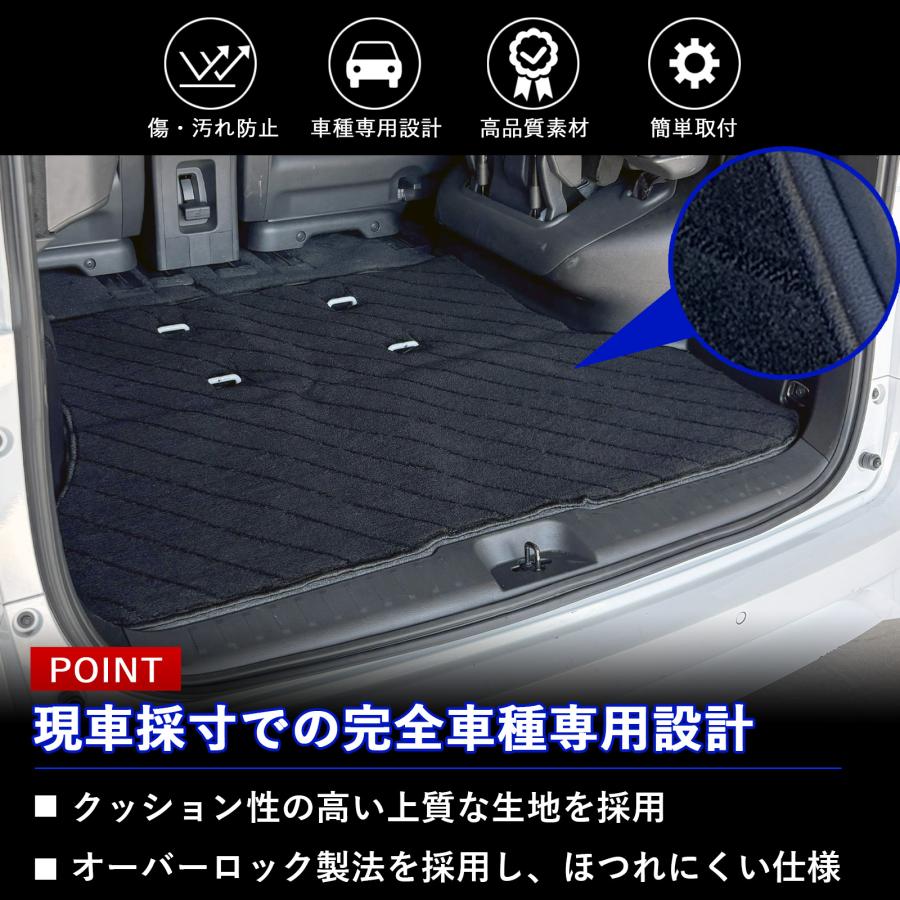 セレナ C27 C28 ラゲッジマット フロアマット マット e-power ブラック