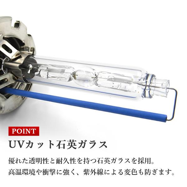 パジェロ V93 V97 ヘッドライト D4S LED バルブ 純正交換 4980K 8000K