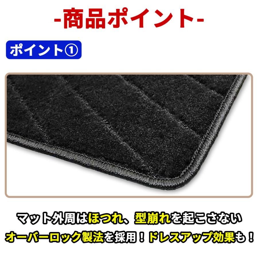 アルファード　ヴェルファイア30系専用のセカンドラグマット ☆セール対象☆トヨタ 30系アルファード セカンドラグマット ＋ 2列目
