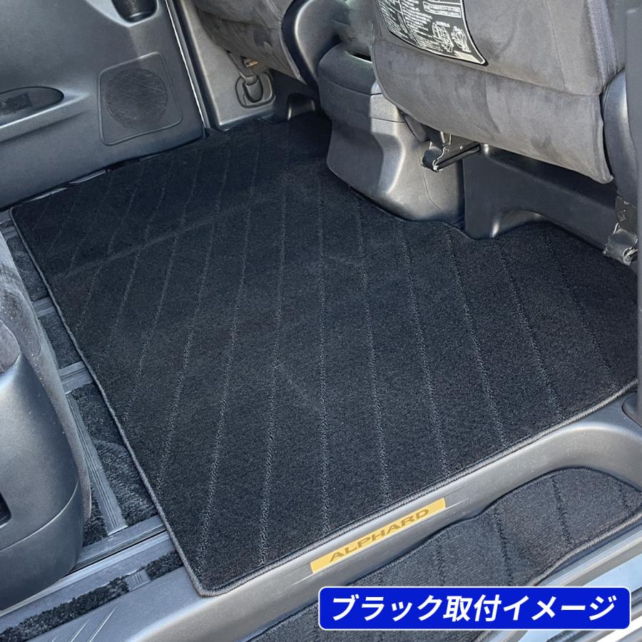 アルファード ヴェルファイア 20系，７人乗り，フロントと二列目セカンドマット ヴェルファイア 20系 アルファード 前期 後期 セカンド