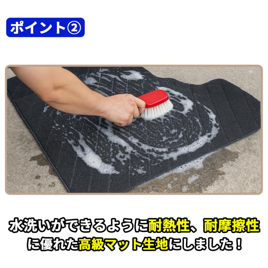ヴェルファイア アルファード 20系 トヨタ フロアマット ブラック 汚れ